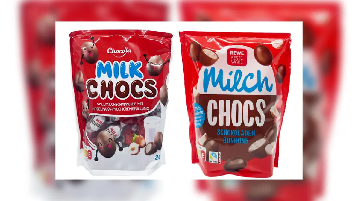 Produkte Milk Chocs Vollmilch und Milch Chocs Vollmilch