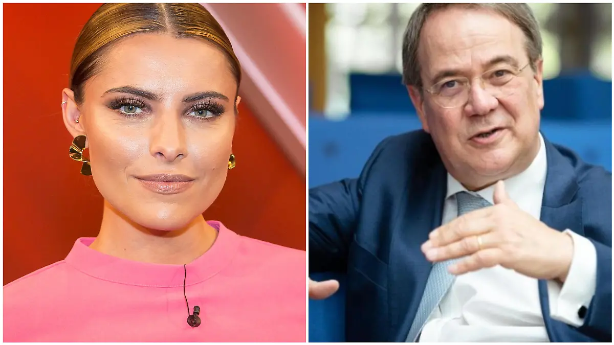 Kann Armin Laschet das Herz von Sophia Thomalla erobern?