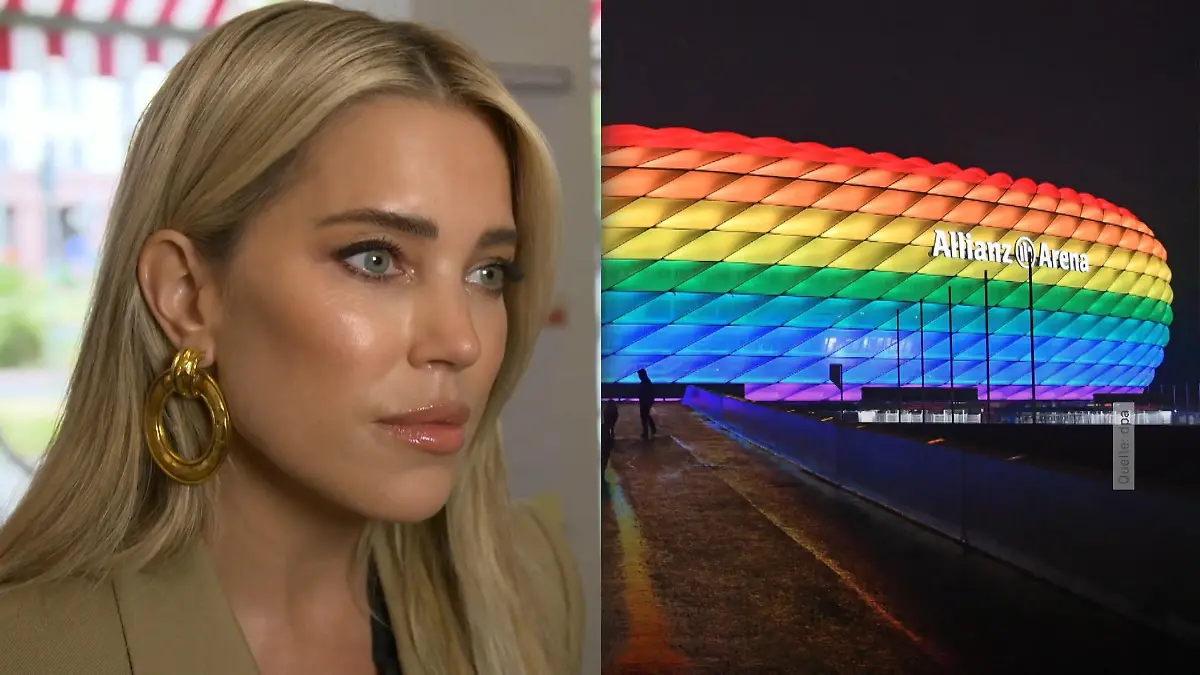 Darum ist auch Sylvie Meis total sauer auf die UEFA Nach Regenborgen-Verbot in München