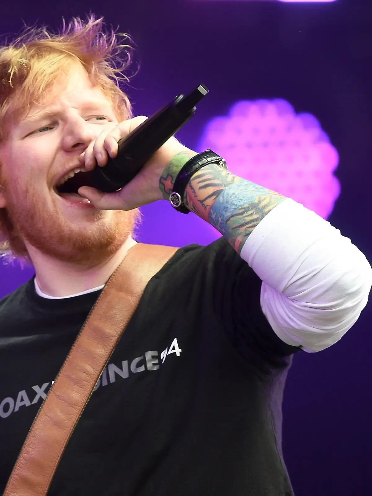 Ed Sheeran begeisterte Englands Fußballer