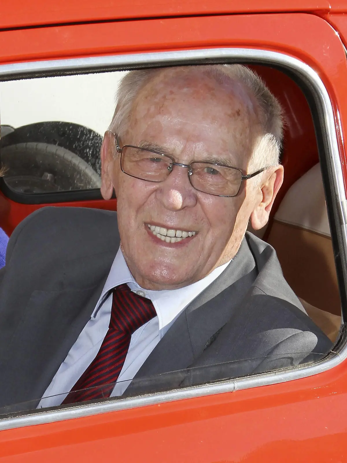 Sobieslaw Zasada steigt mit 90 Jahren noch mal ins Rallye-Auto