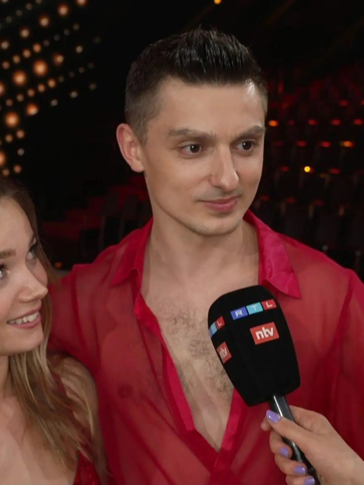 Julia Beautx und Zsolt Sándor Cseke im RTL-Interview.
