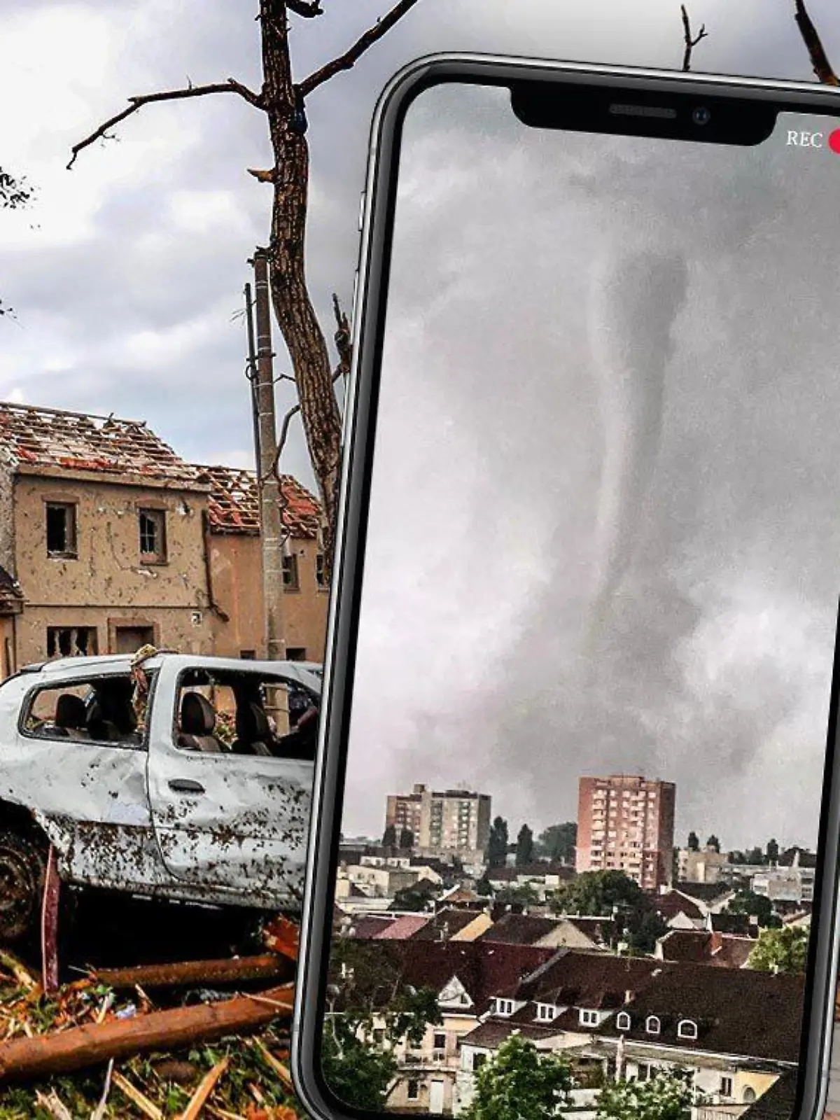 Tornado in Tschechien