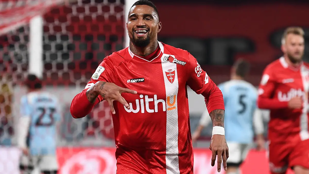 Sport Bilder des Tages Mg Monza 16/12/2020 - campionato di calcio serie B / Monza-Virtus Entella / foto Matteo Gribaudi/Image nella foto: Kevin Prince Boateng PUBLICATIONxNOTxINxITA