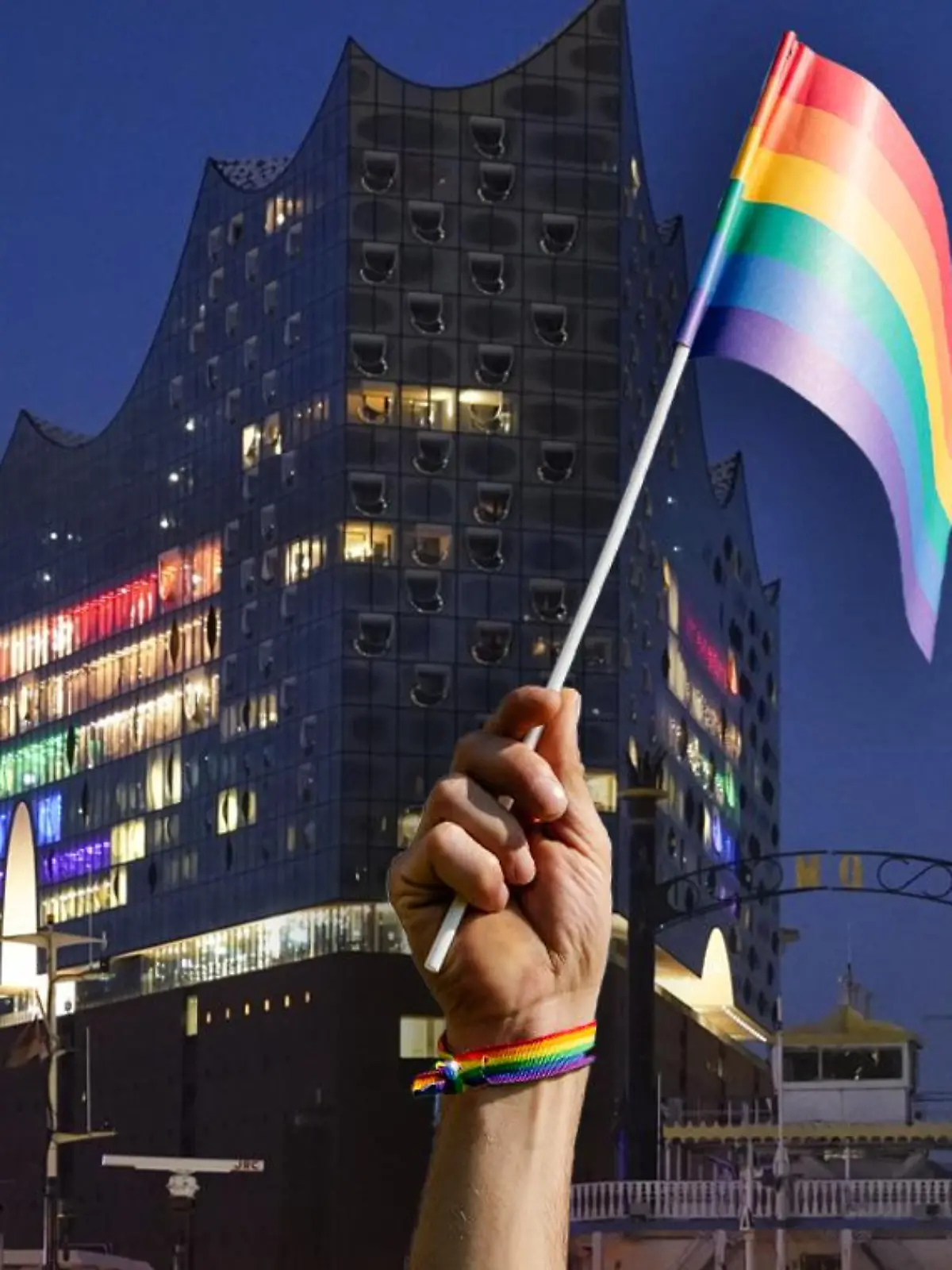 Regenbogen-Protest in Deutschland