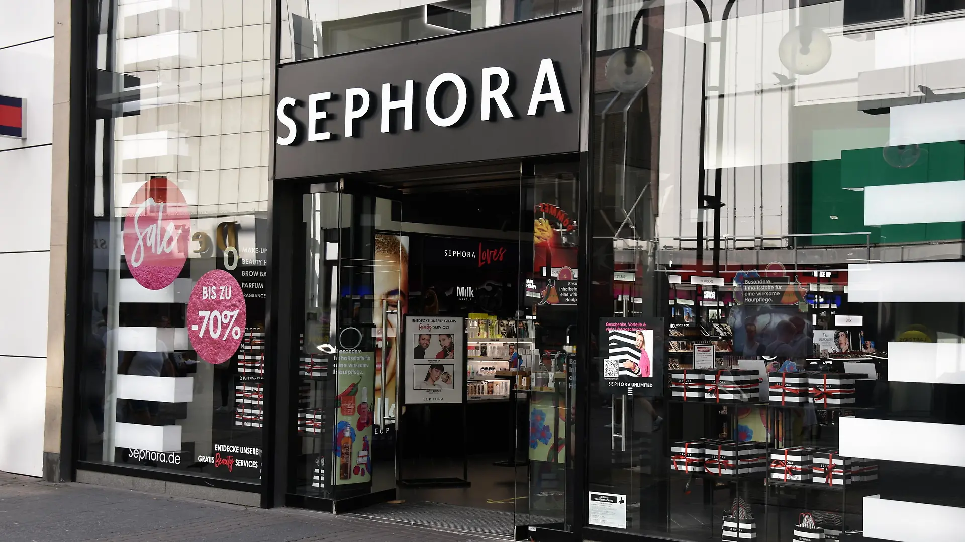 Eine Filiale der französischen Kosmetikkette Sephora gehört zum Luxuskonglomerat LVMH