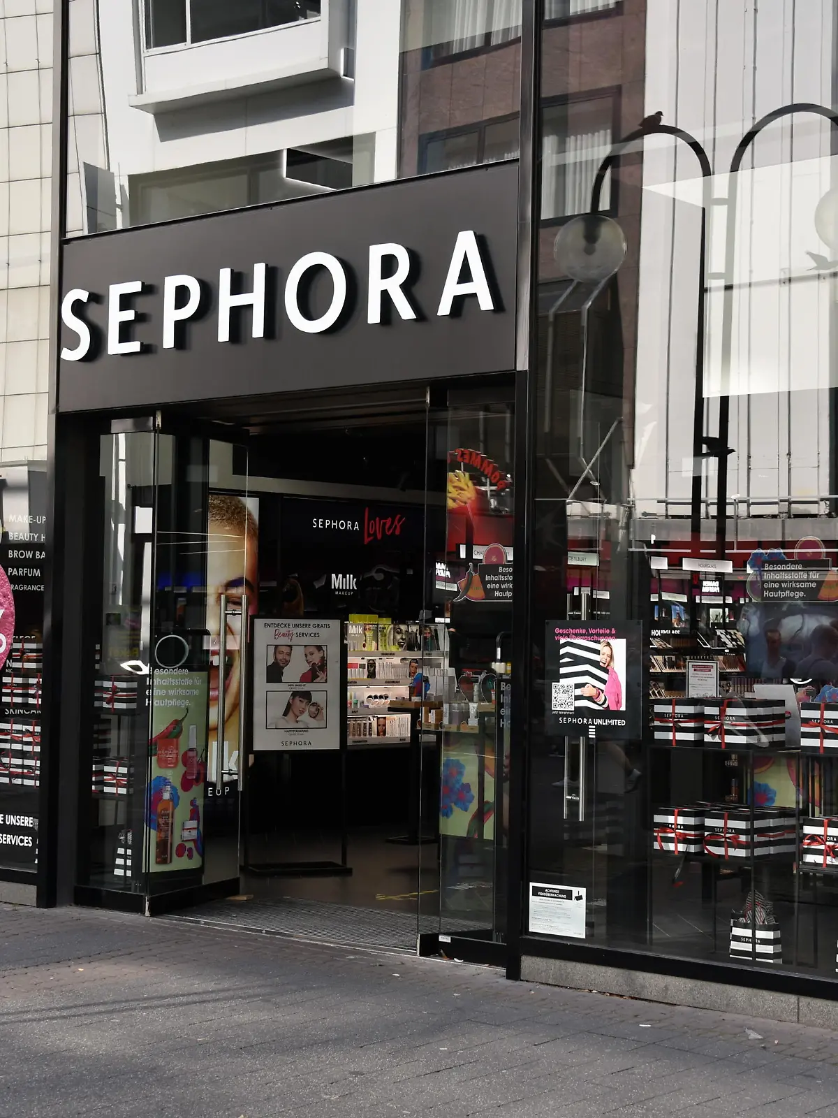 Eine Filiale der französischen Kosmetikkette Sephora gehört zum Luxuskonglomerat LVMH