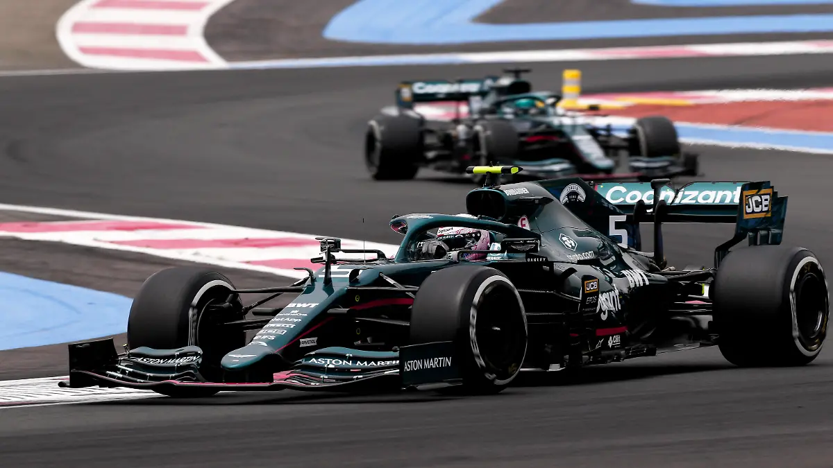 5 Sebastian Vettel GER, Aston Martin Cognizant F1 Team, F1 Grand Prix of France at Circuit Paul Ricard on June 19, 2021 in Le Castellet, France. Photo by HOCH ZWEI Le Castellet France *** 5 Sebastian Vettel GER, Aston Martin Cognizant F1 Team , F1 Grand Prix of France at Circuit Paul Ricard on June 19, 2021 in Le Castellet, France Photo by HOCH ZWEI Le Castellet France