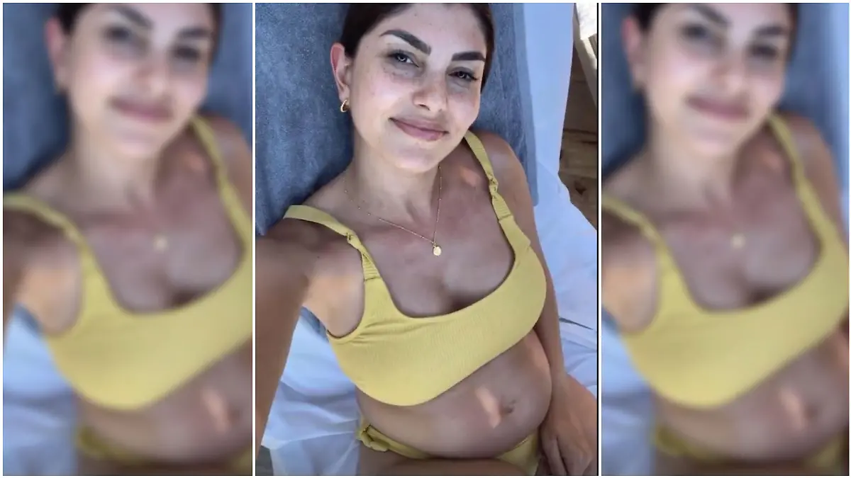 Yeliz Koc zeigt Fans ihre Babykugel im Bikini.