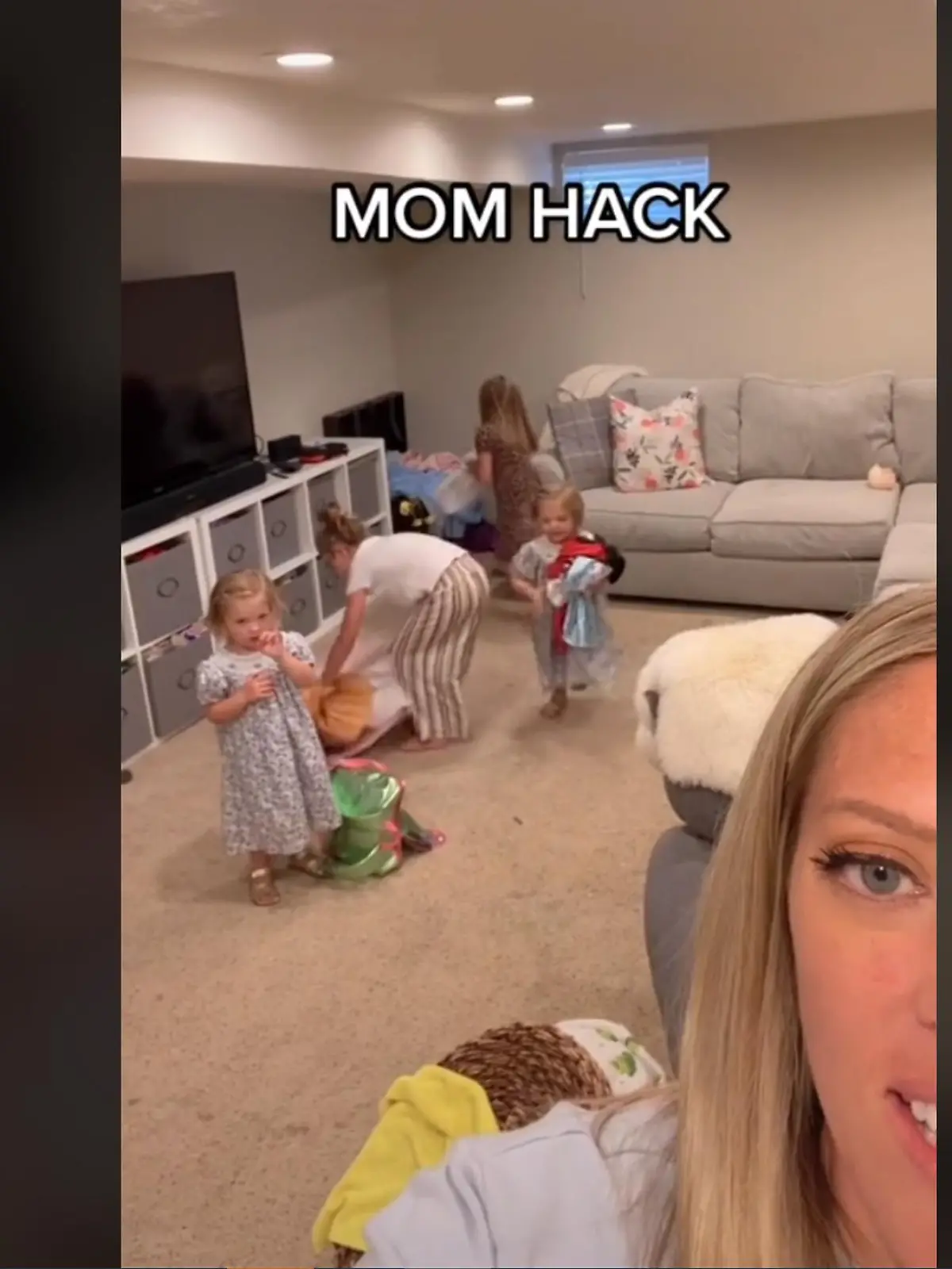 Mit diesem Trick räumen Kinder das Zimmer auf.