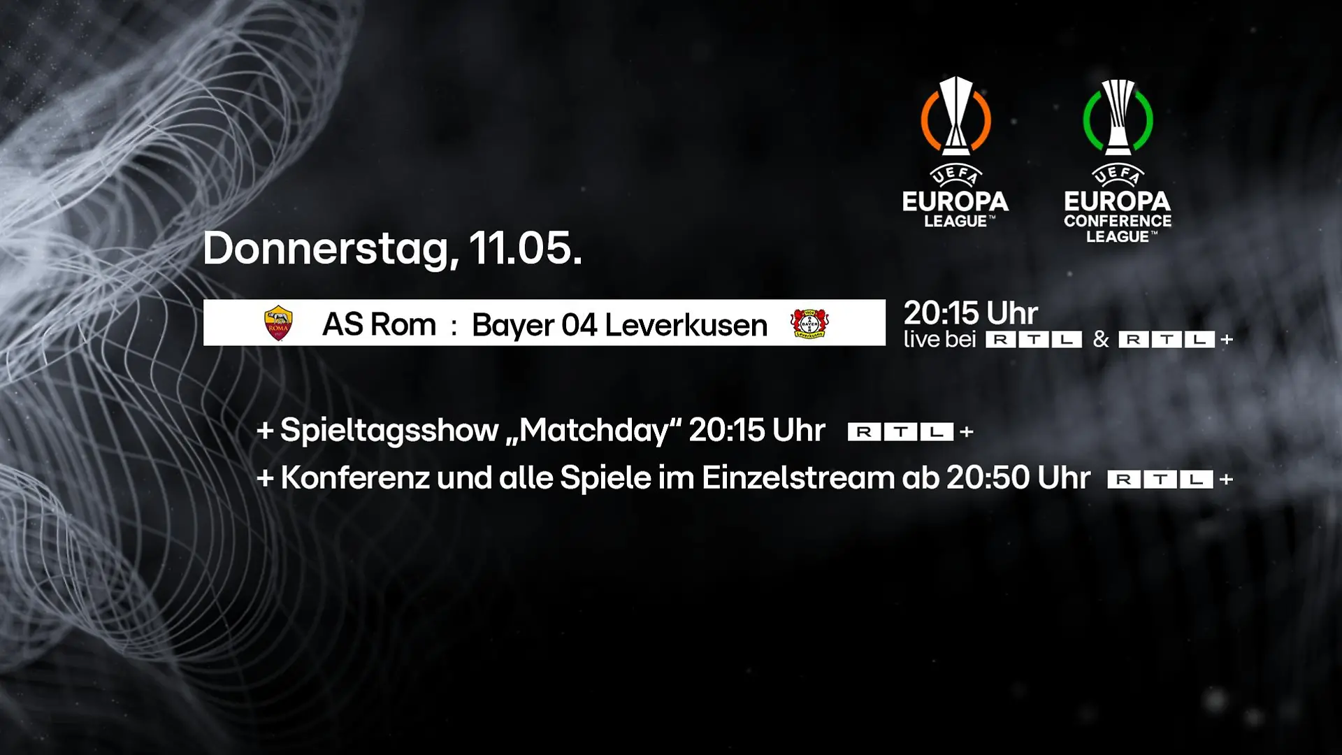 Die Halbfinal-Spiele der Europa League sehen Sie live bei RTL und im Stream auf RTL+