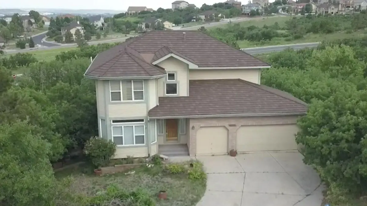 Verwüstetes Haus in Colorado