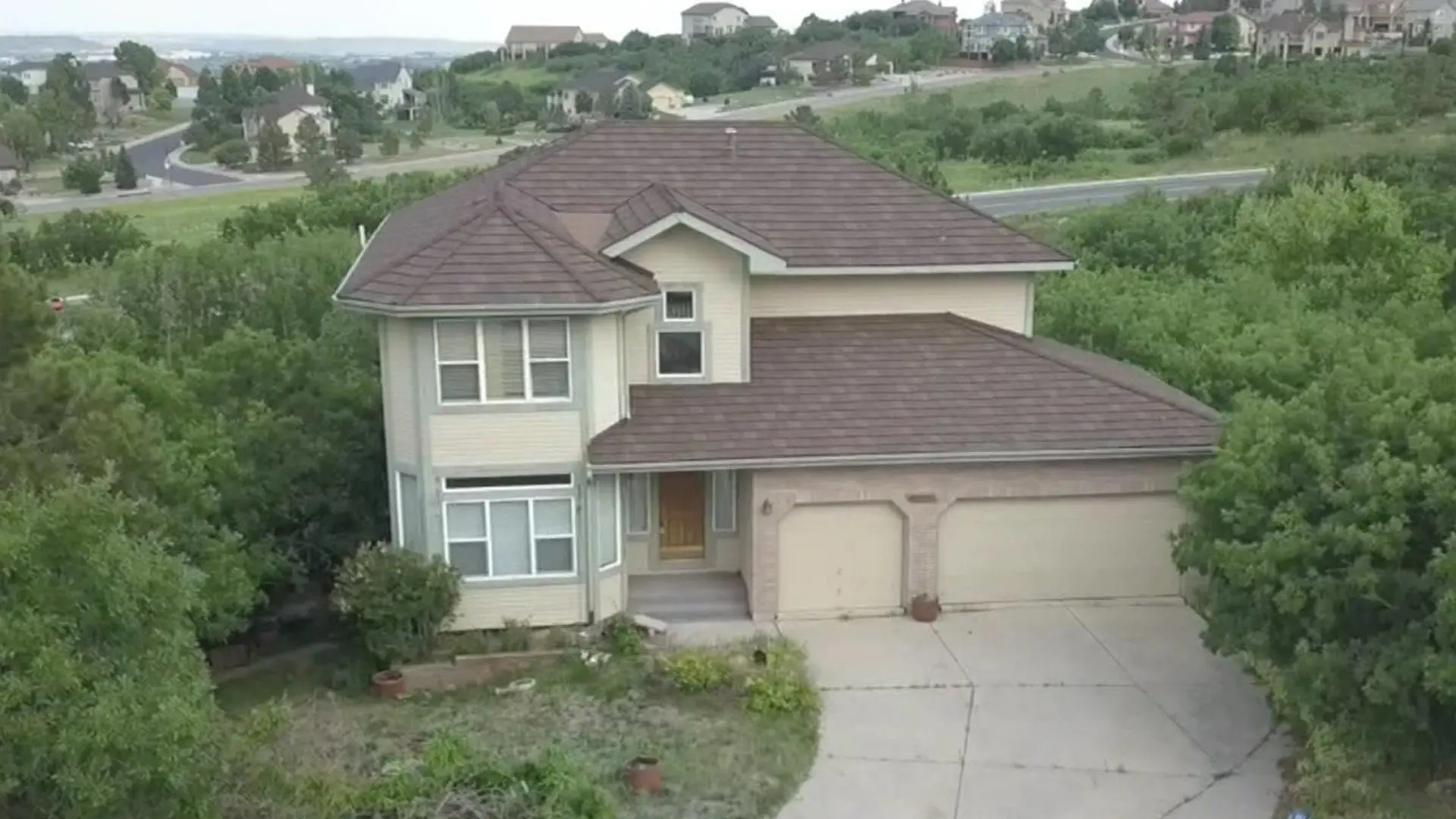 Verwüstetes Haus in Colorado