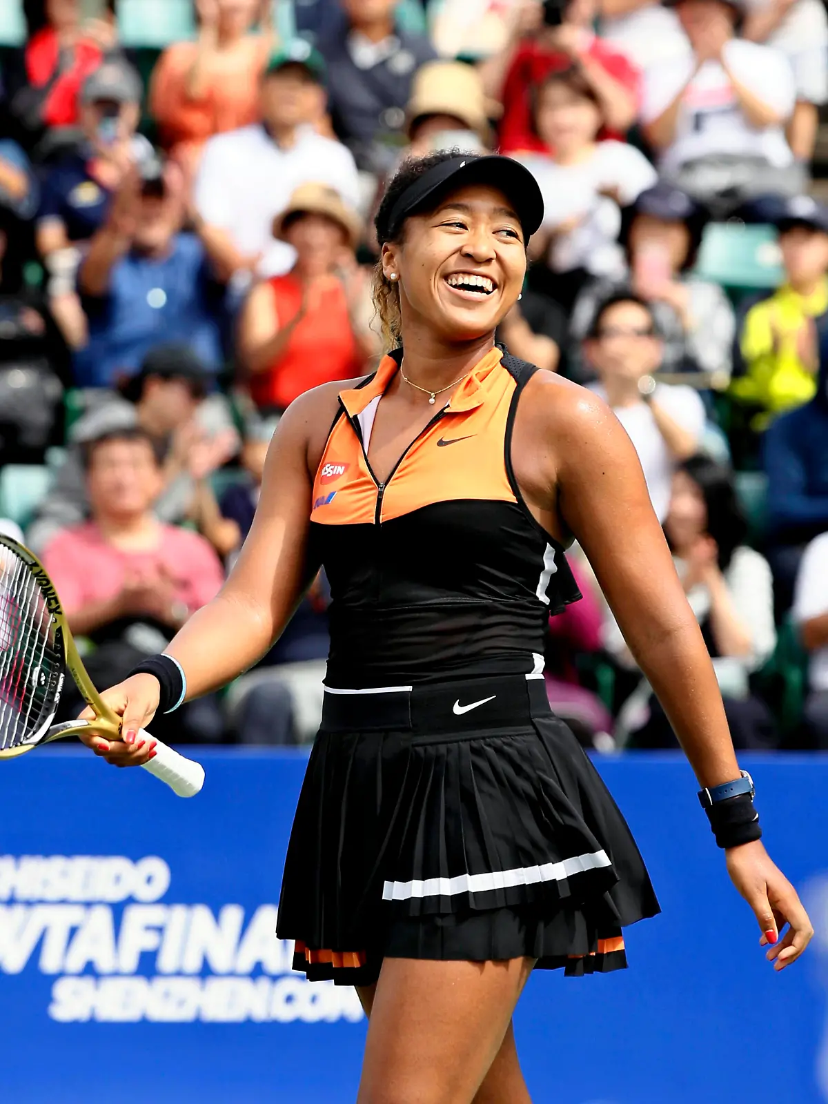Toray Pan Pacific Open tennis tournament at ITC Utsubo Tennis Center in Osaka on September 21, 2019.