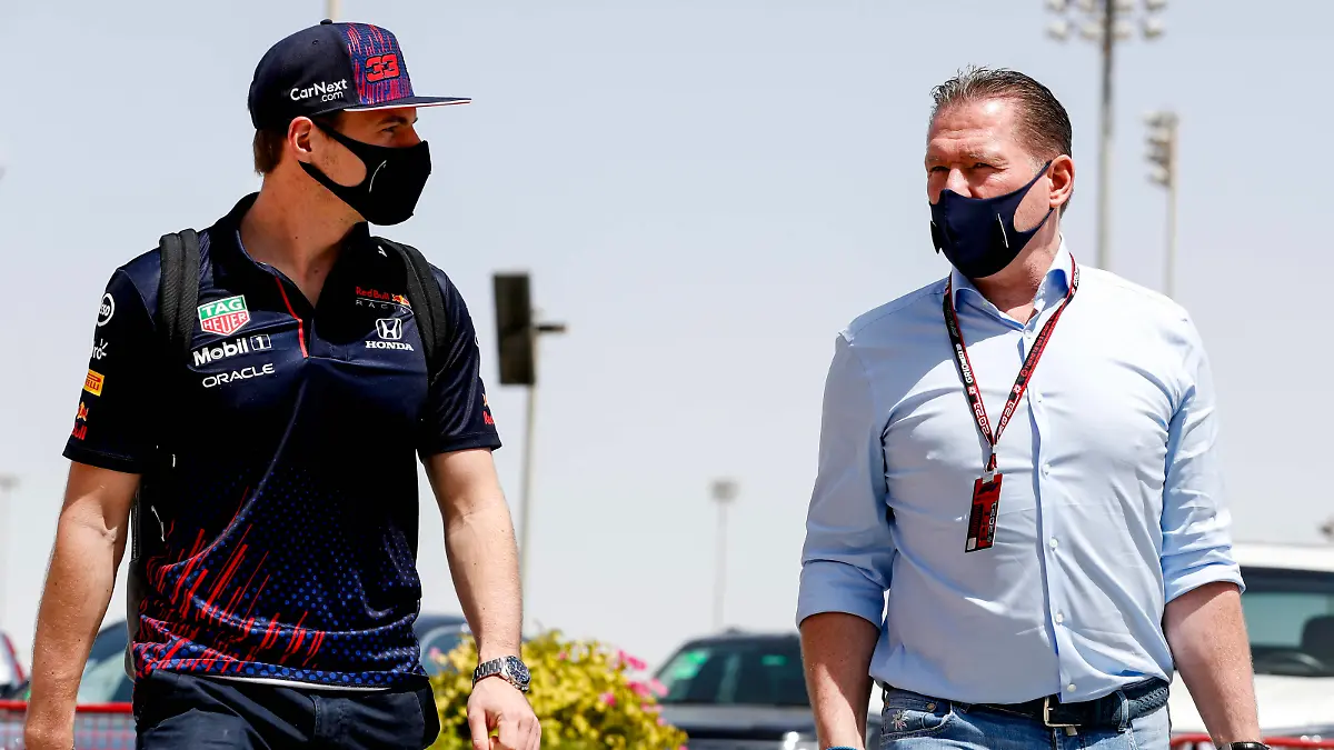 Max Verstappen und Papa Jos