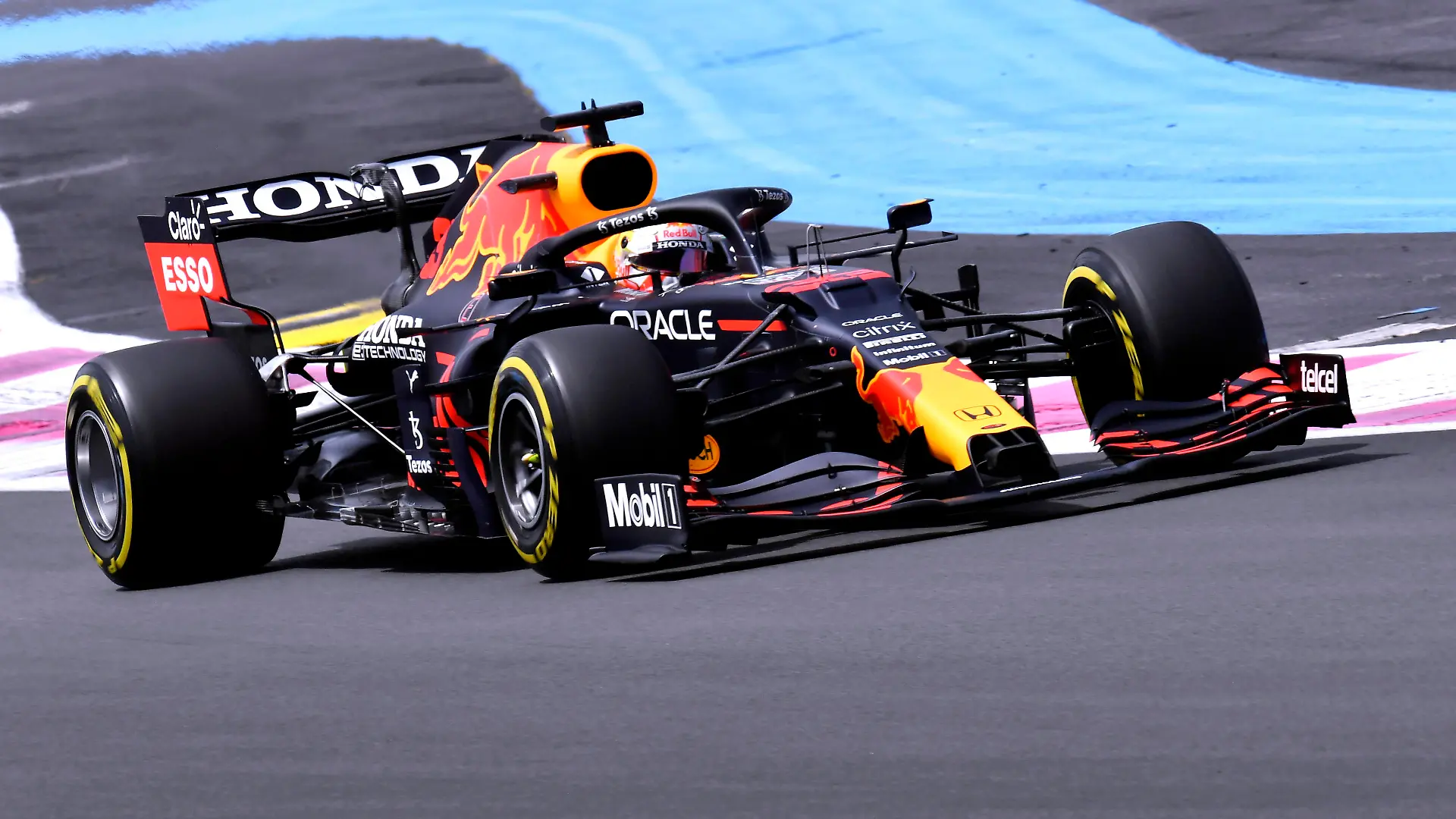 VERSTAPPEN Max F1 Team Red Bull Racing F1 Saison 2021 GP von Frankreich am 18.Juni 2021 in Le Castellet *** VERSTAPPEN Max F1 Team Red Bull Racing F1 season 2021 French GP at Le Castellet on 18 June 2021