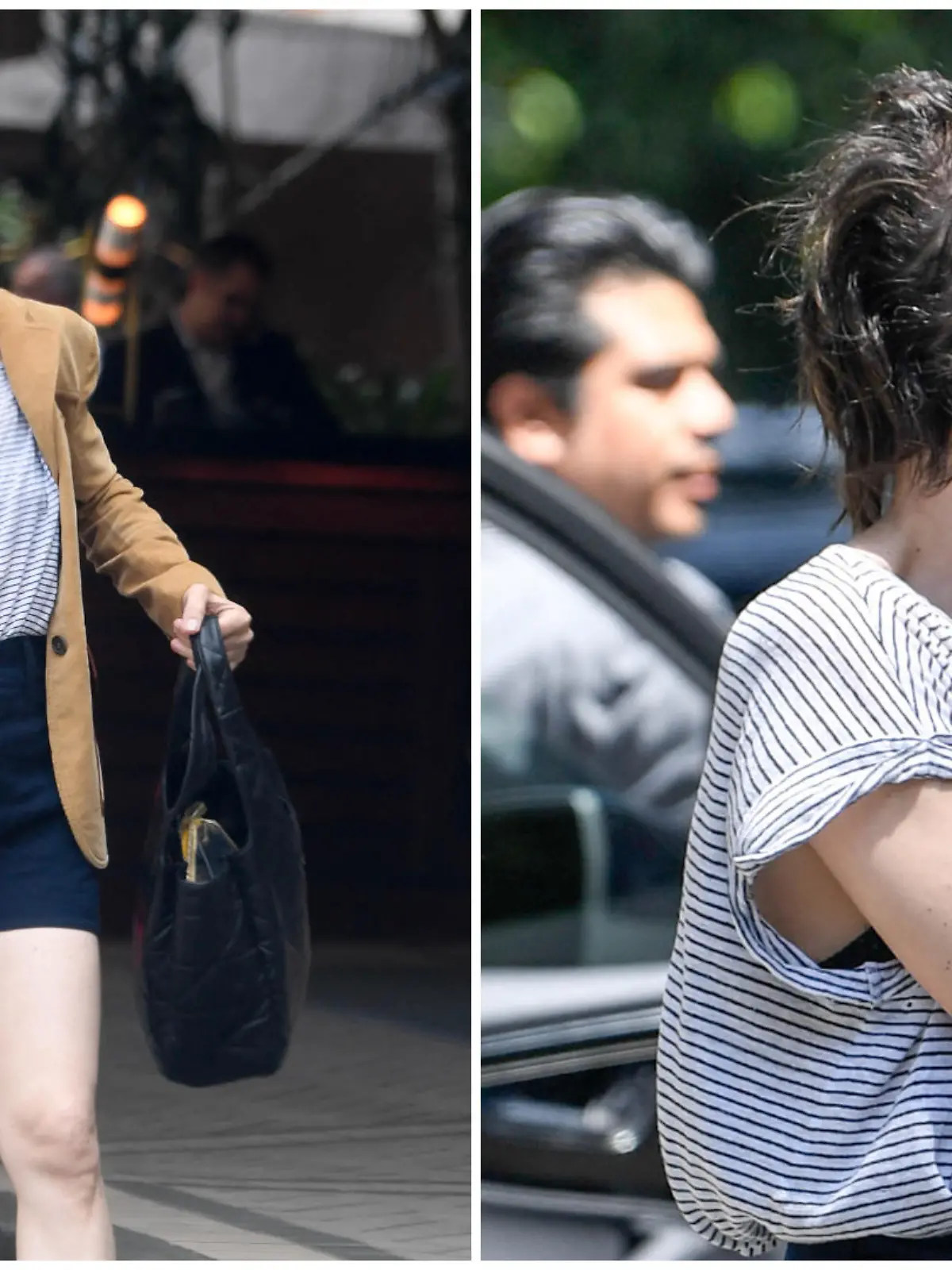 Milla Jovovich überrascht mit einem neuen Haarschnitt.