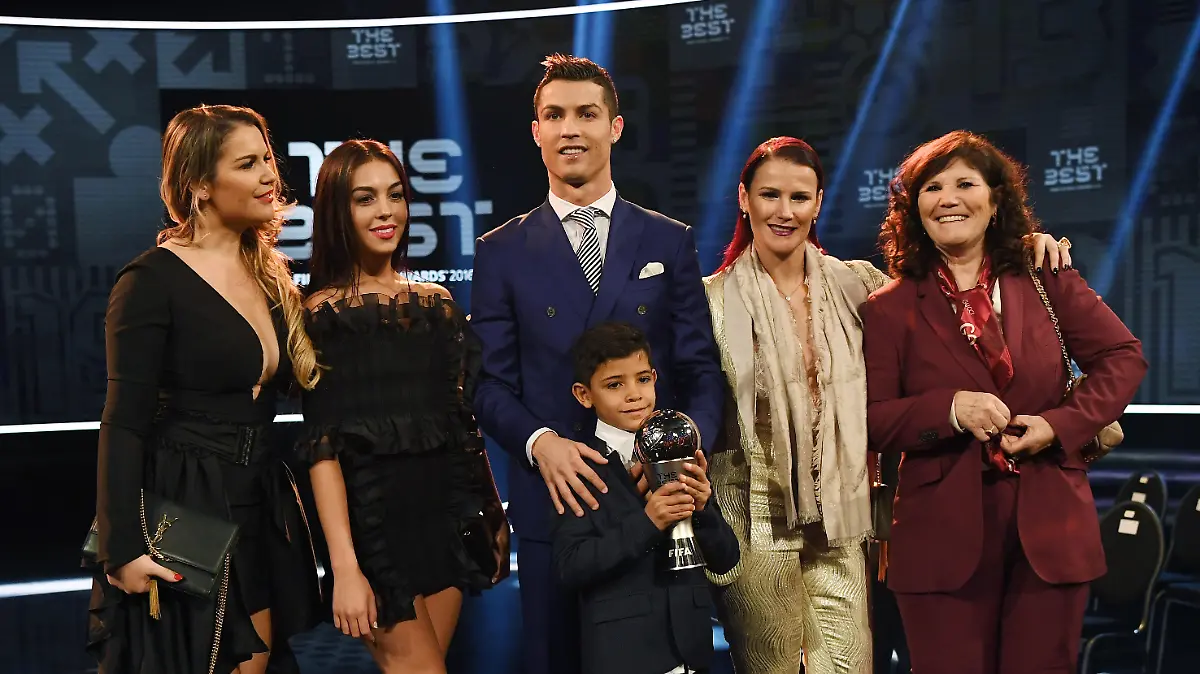Cristiano Ronaldo bei Preisverleihung