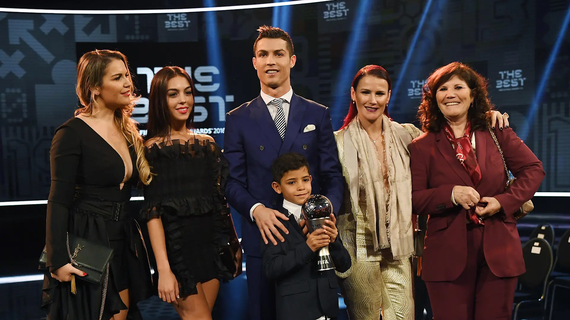 Cristiano Ronaldo bei Preisverleihung