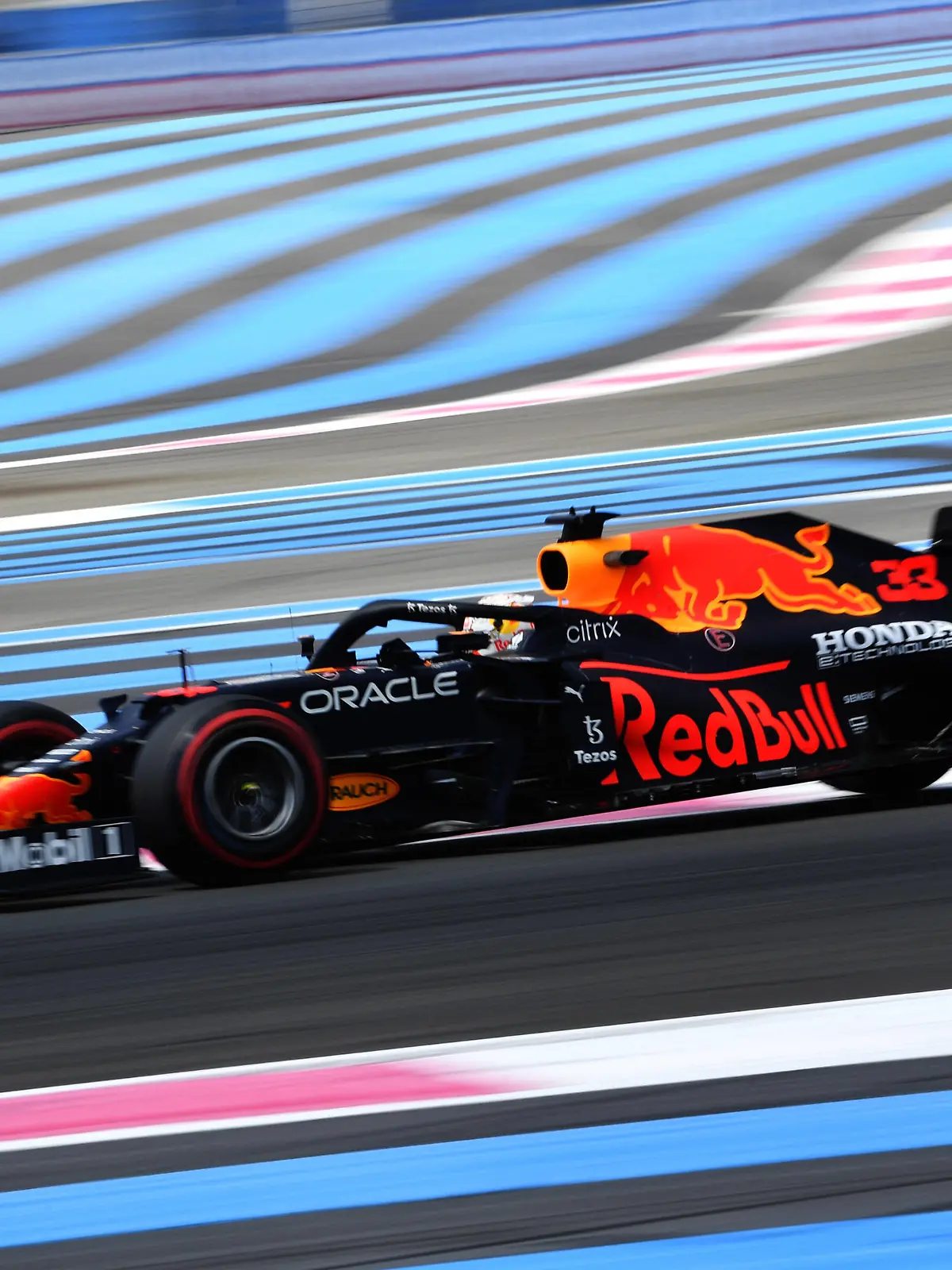 Formula 1 2021: French GP CIRCUIT PAUL RICARD, FRANCE - JUNE 18: Max Verstappen, Red Bull Racing RB16B during the French GP at Circuit Paul Ricard on Friday June 18, 2021 in Le Castellet, France. Photo by Mark Sutton / Sutton Images Images PUBLICATIONxINxGERxSUIxAUTxHUNxONLY GP2107_100304MS1_2131 