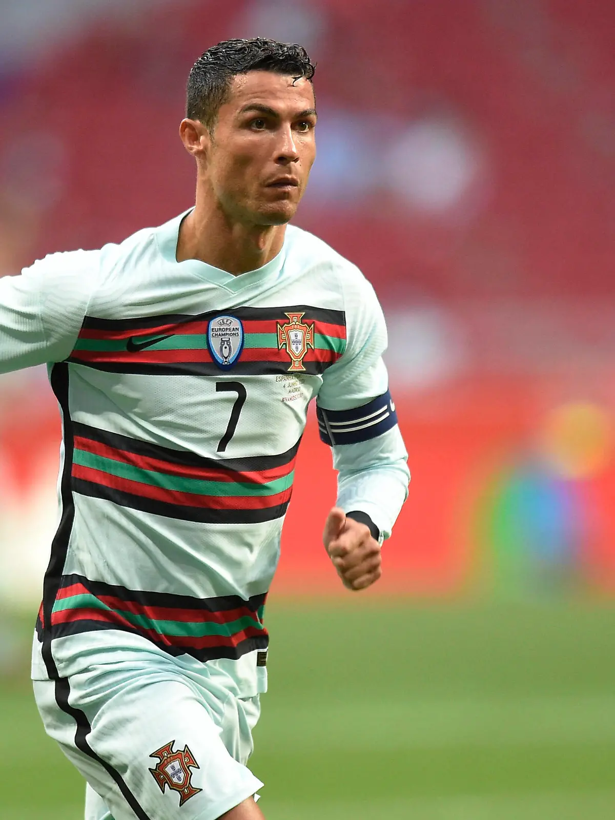 ESP: Spain - Portugal. International Friendly, Länderspiel, Nationalmannschaft match Cristiano Ronaldo of Portugal during the friendly match between Spain and Portugal played at Wanda Metropolitano Stadium on June 4, 2021 in Madrid, Spain. Copyright: xPressinphotox PS_210606_029 