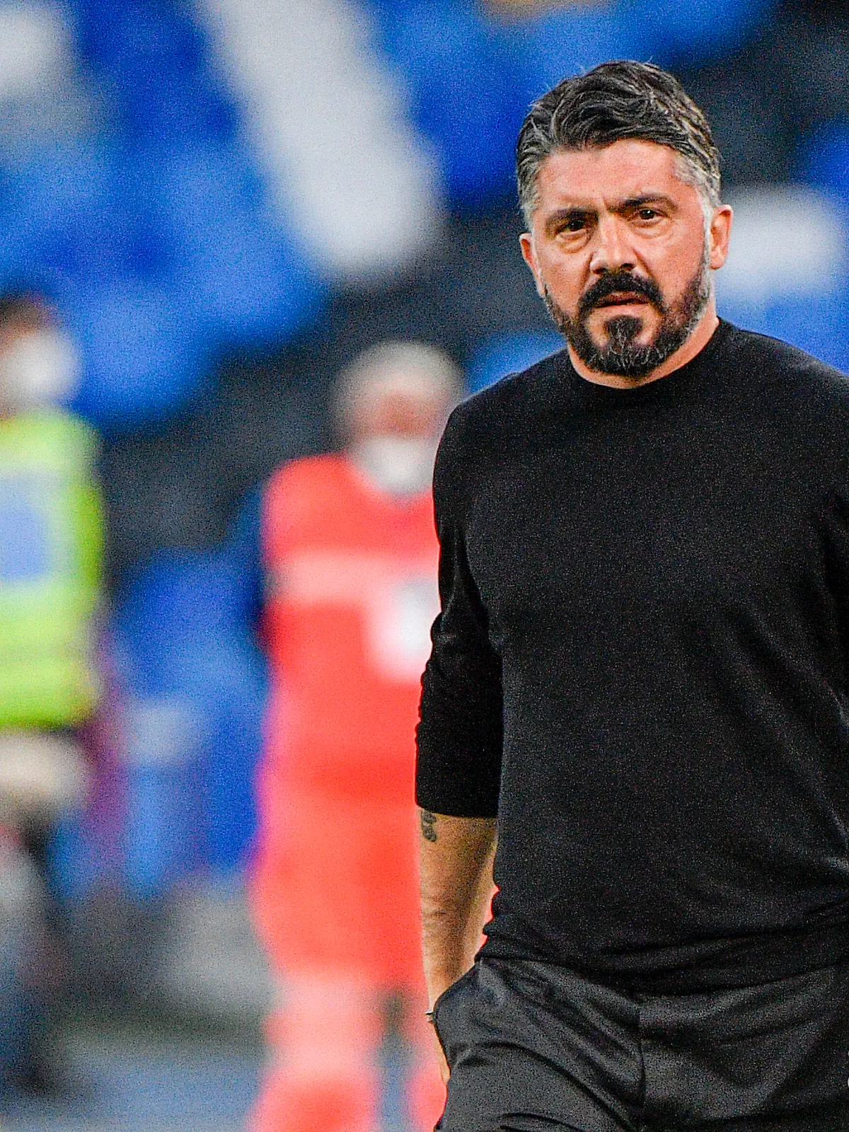 ARCHIV - 23.05.2021, Italien, Neapel: Fußball: Serie A, Italien, SSC Neapel - Hellas Verona. Neapels Trainer Gennaro Gattuso. Der italienische Fußball-Erstligist AC Florenz hat sich nach nur wenigen Wochen von Trainer Gennaro Gattuso getrennt. Foto: Fabrizio Corradetti/LaPresse via ZUMA Press/dpa +++ dpa-Bildfunk +++