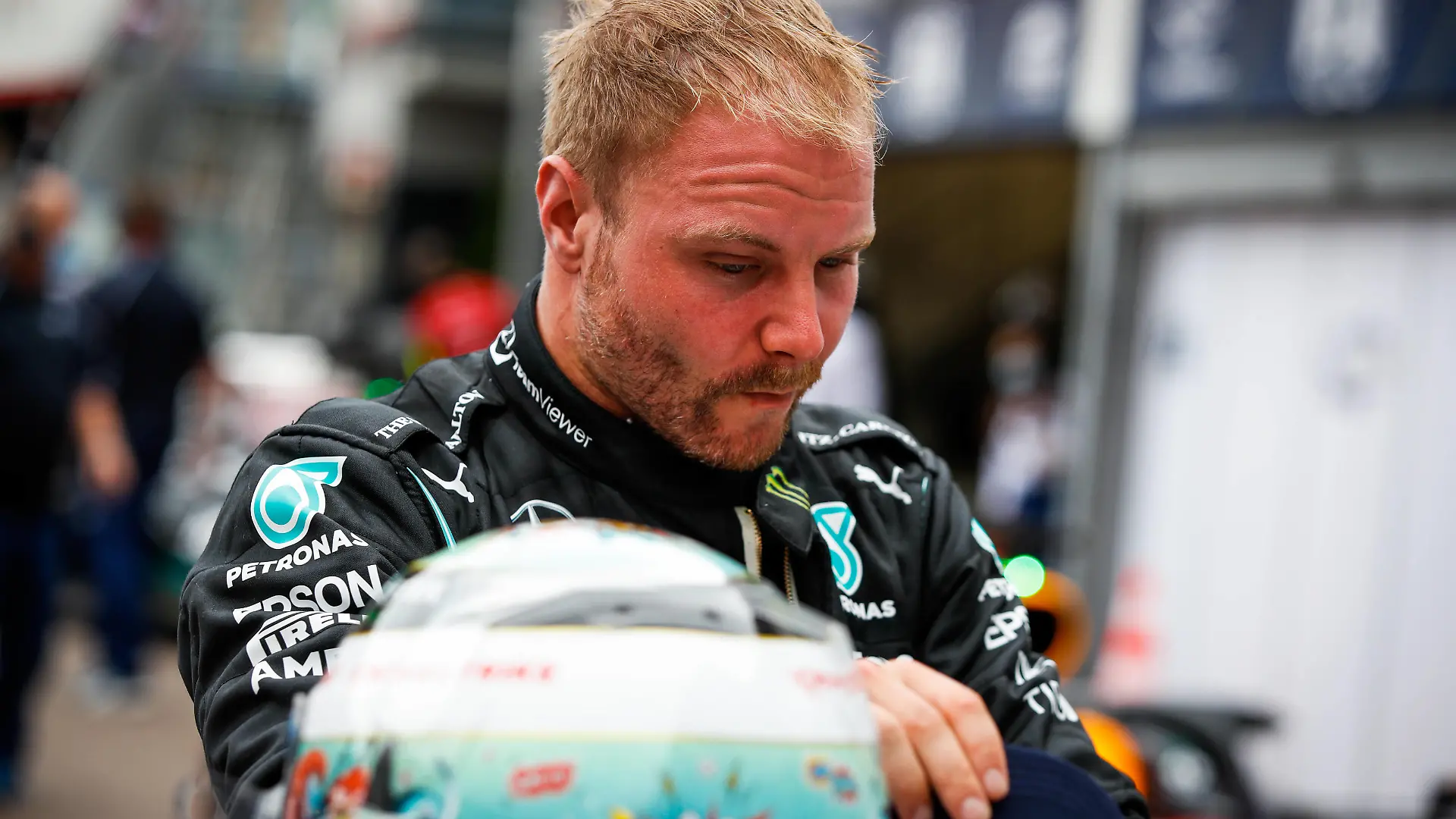 BOTTAS Valtteri fin, Mercedes AMG F1 GP W12 E Performance, portrait during the 2021 Formula One World Championship, WM, Weltmeisterschaft Grand Prix of Monaco from on May 20 to 23 in Monaco - FORMULE 1 : Grand prix de Monaco - Course - Monaco - 23/05/2021 DPPI/PANORAMIC PUBLICATIONxNOTxINxFRAxITAxBEL 00121009___GDN2589 