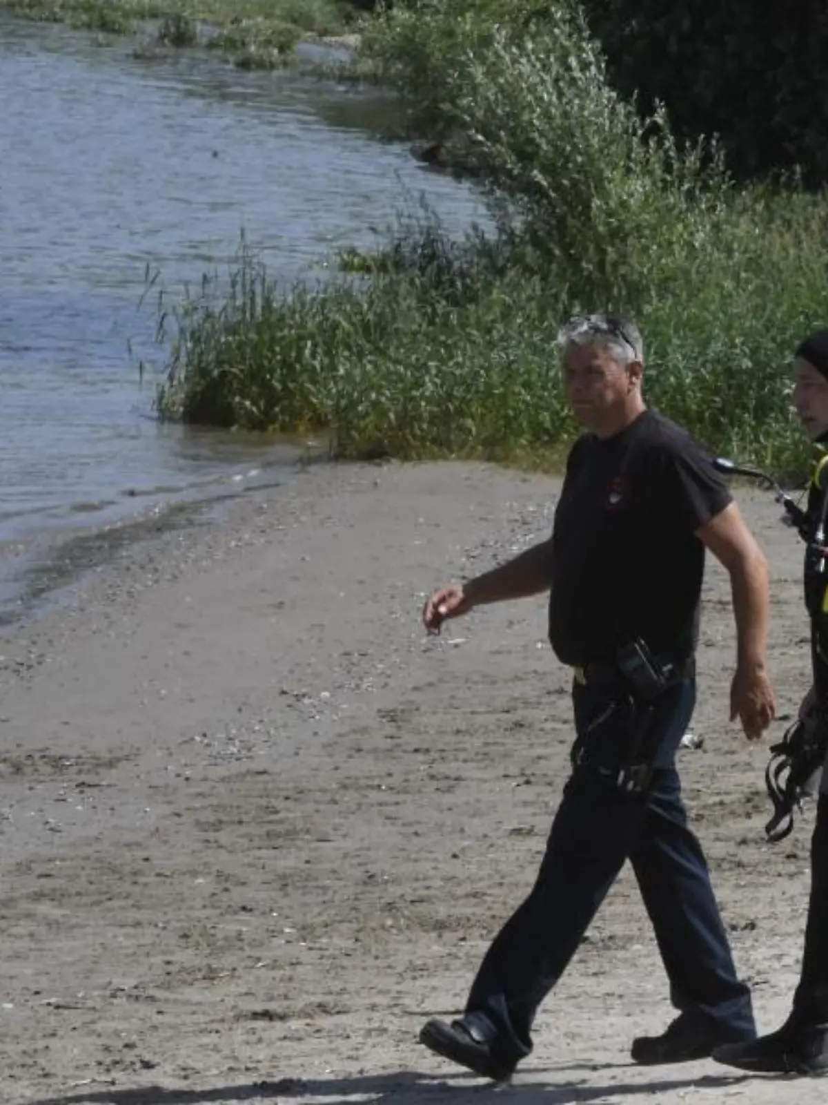 Badeunfall am Rhein