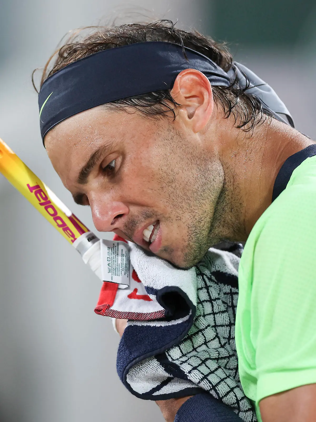 Rafael Nadal ESP Tennis - French Open 2021 - Grand Slam - Roland Garros - Paris - - France - 11 June 2021. *** Rafael Nadal ESP Tennis French Open 2021 Grand Slam Roland Garros Paris France 11 June 2021 Copyright: xJuergenxHasenkopfx 