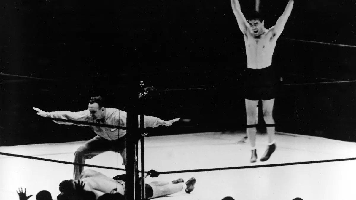 Unerwarteter K.o.: Mit seinem Sieg gegen den als unschlagbar geltenden Joe Louis wurde Max Schmeling 1936 zur Box-Ikone.
