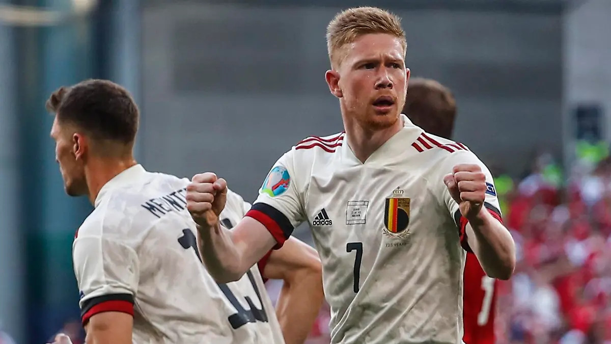 Kevin de Bruyne war gegen Dänemark der Mann des Spiels.