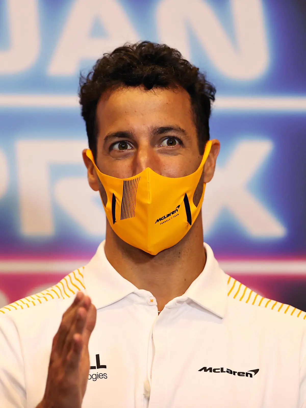 F1 Grand Prix of Azerbaijan 3 Daniel Ricciardo AUS, McLaren F1 Team, F1 Grand Prix of Azerbaijan at Baku City Circuit on June 3, 2021 in Baku, Azerbaijan. Photo by Clive Rose/Getty Images/FIA Pool via HOCH ZWEI Baku Baku City Circuit Azerbaijan Poolfoto HOCH ZWEI/Pool/Getty Images ,EDITORIAL USE ONLY