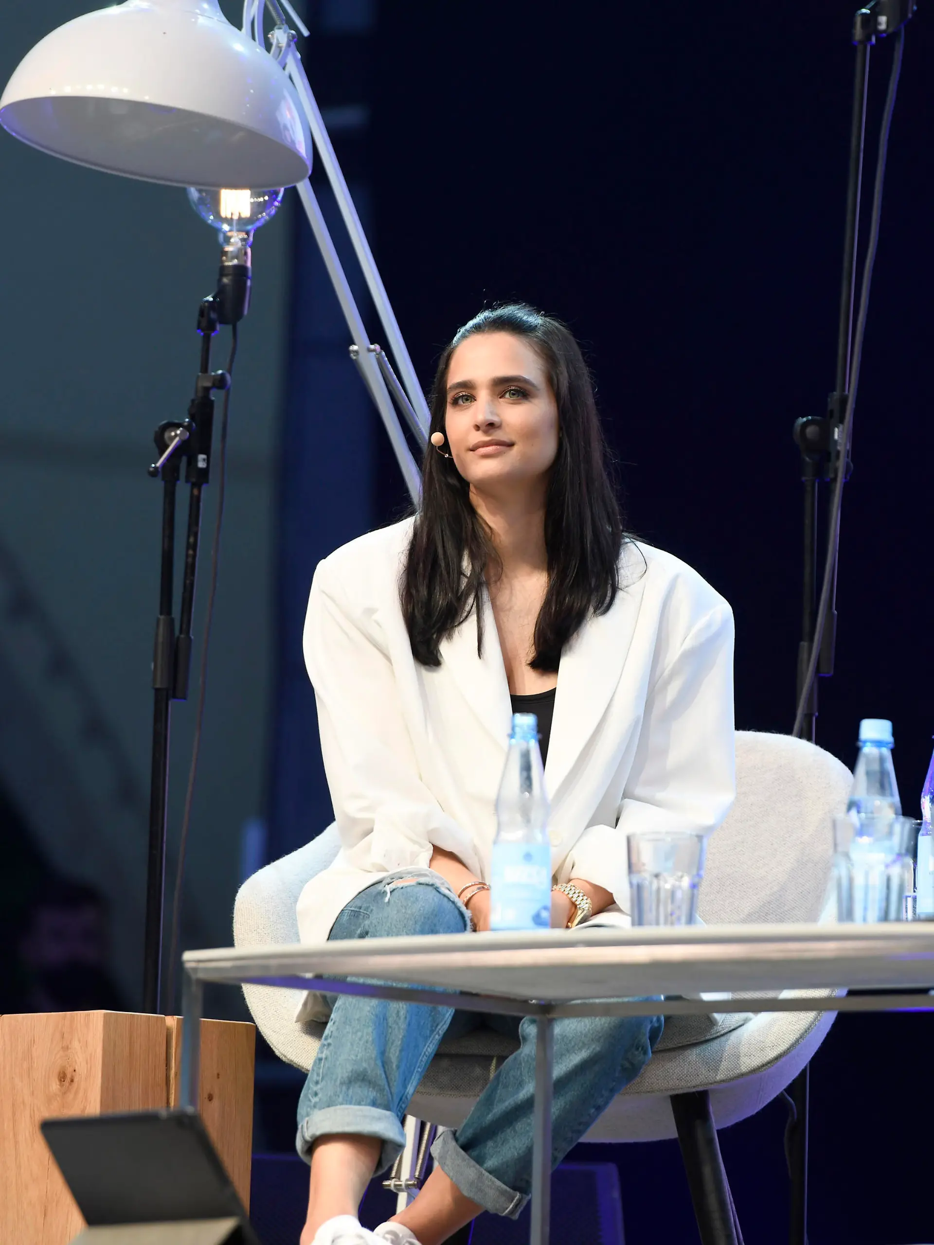 Amira Pocher mit dem Programm 'Die Pochers hier' am 3. Juni 2021 in Hannover.