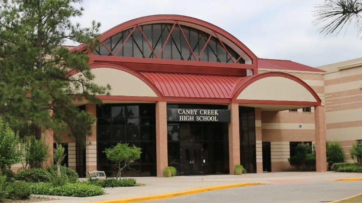 Die Caney Creek High School musste vorübergehend geschlossen werden.