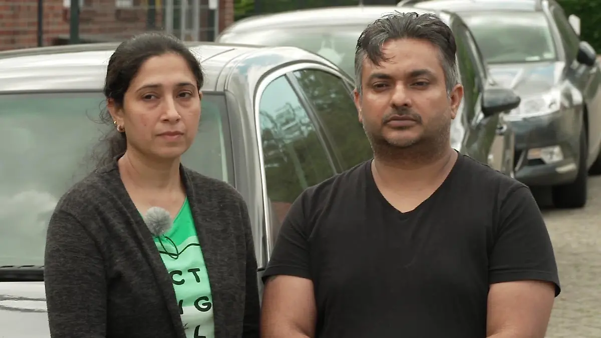 Gurjit Kaur und ihr Ehemann Pardeep Chhena sind fassungslos über die Tat.
