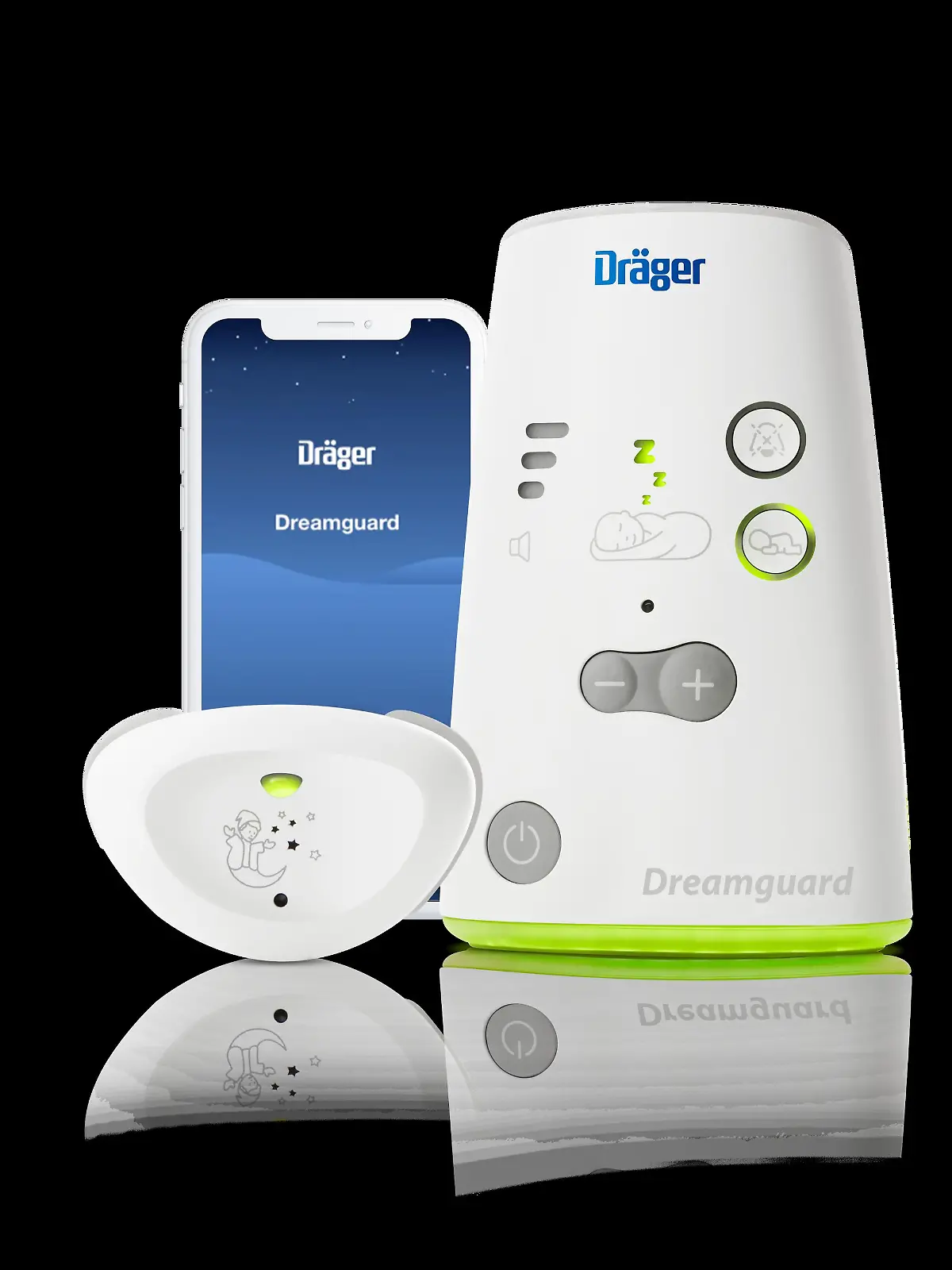 Dräger Dreamguard® 3-in-1 Babyphone mit Atemüberwachung
