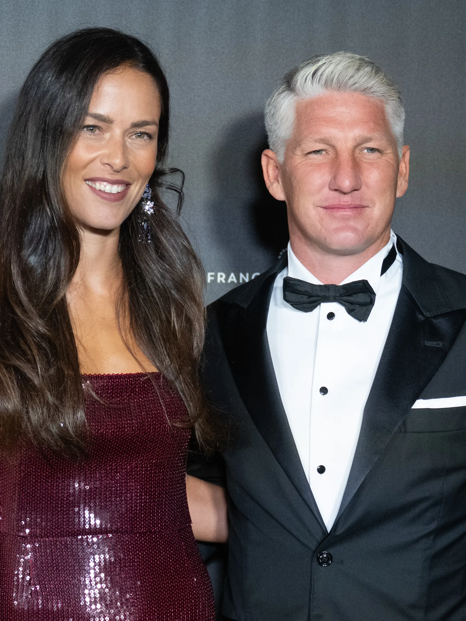 Ana Ivanović und Bastian Schweinsteiger bei einem ihrer letzten gemeinsamen Auftritte auf dem roten Teppich im September 2024. 
