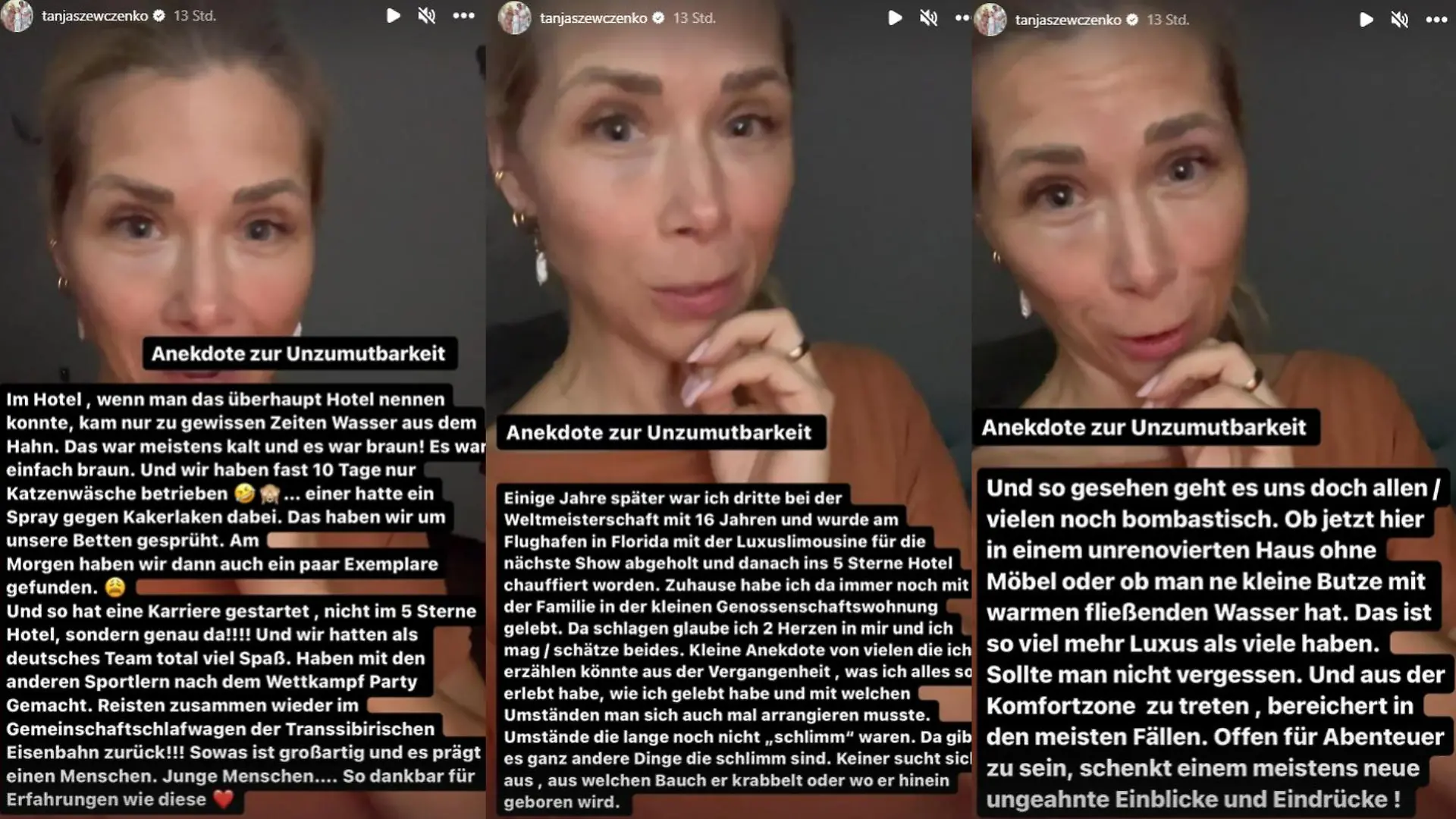 Tanja Szewczenko reagiert auf Fan-Kritik
