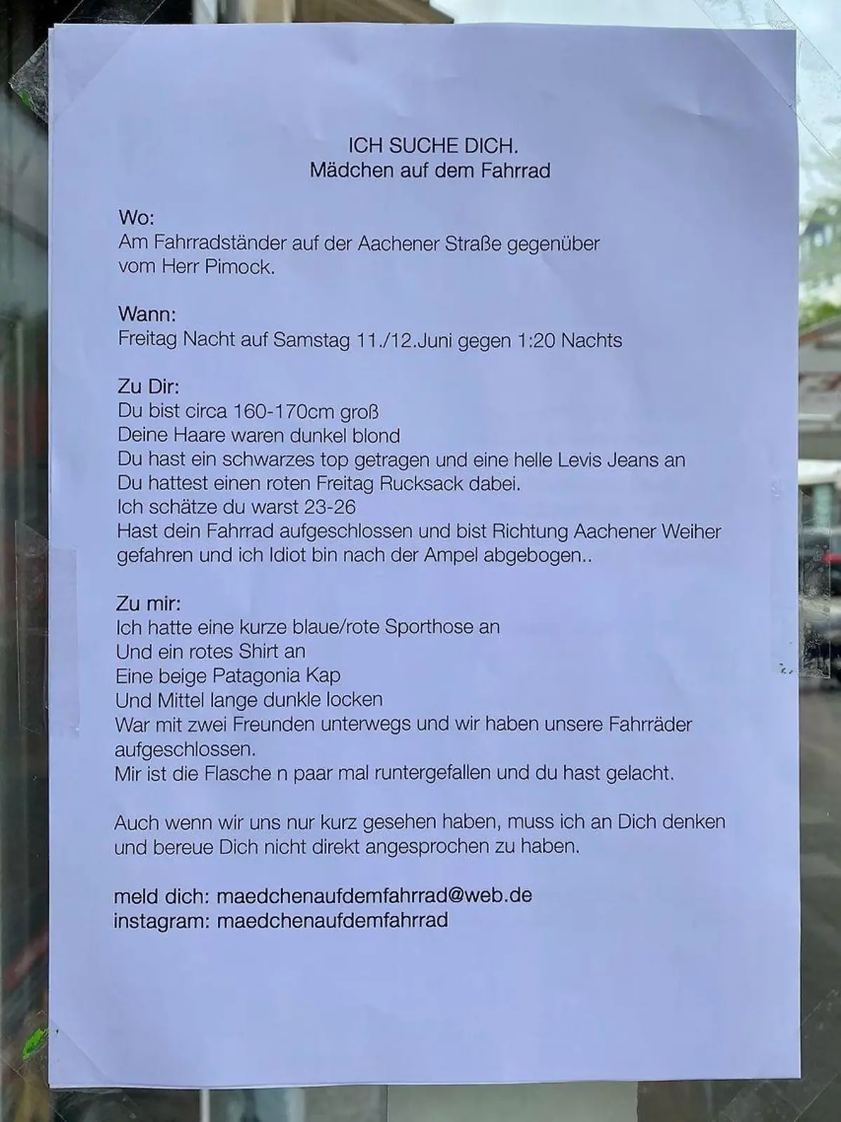 Wo und wer ist das "MädchenaufdemFahrrad"?