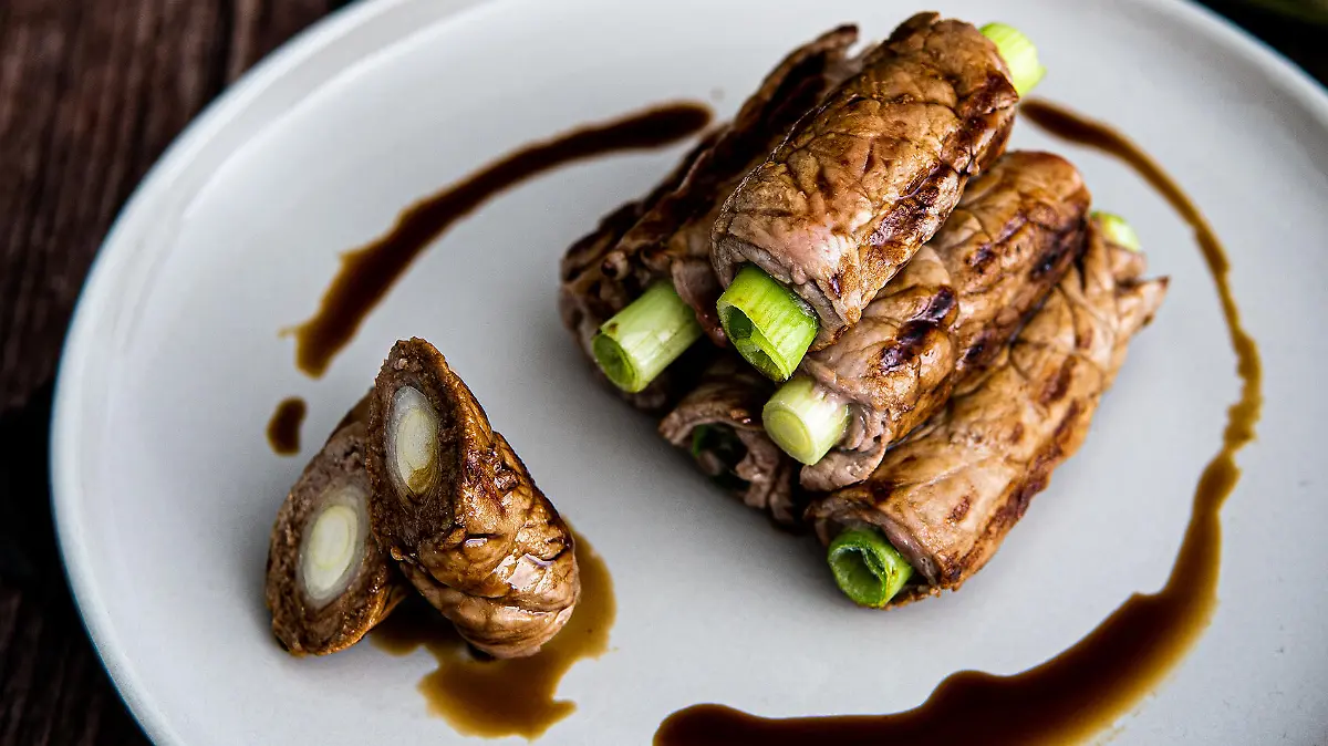 Grillkameraden: Rezept Rindfleischröllchen mit Lauchzwiebeln
