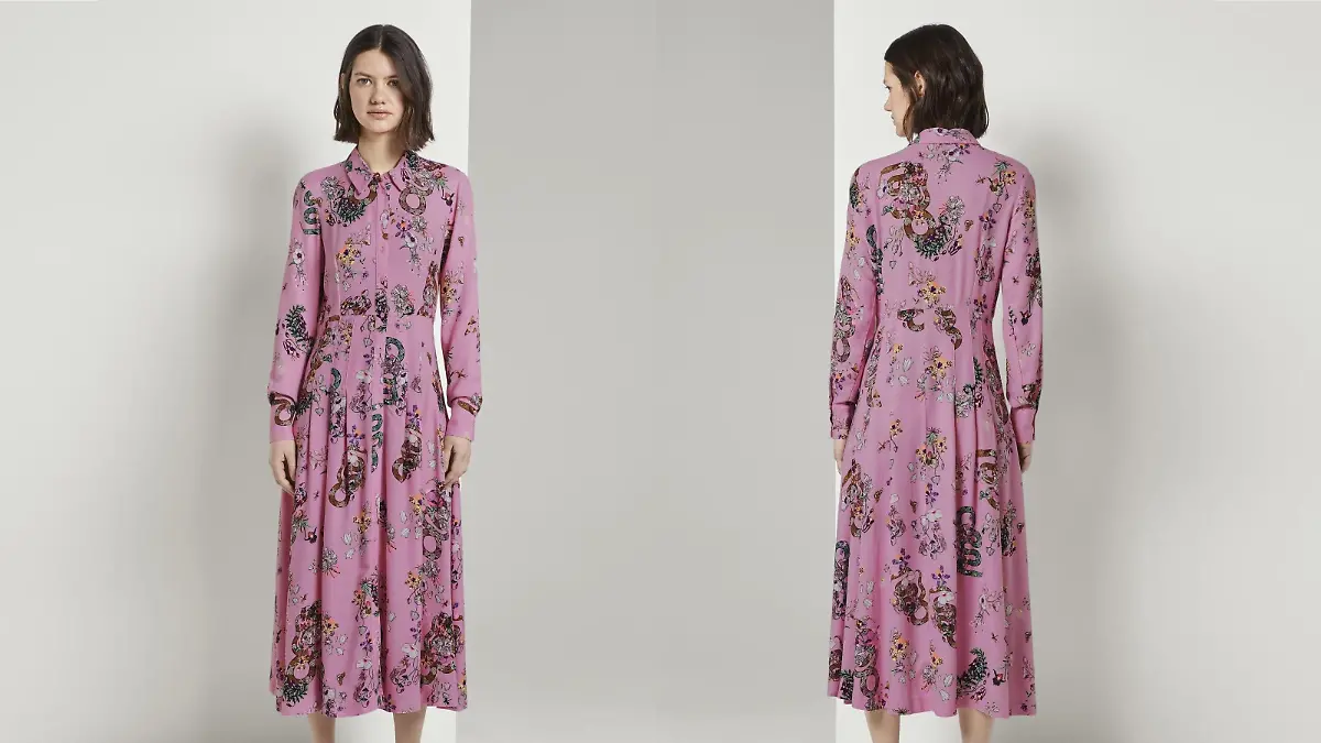 Sommerliches Hemdkleid von Tom Taylor.