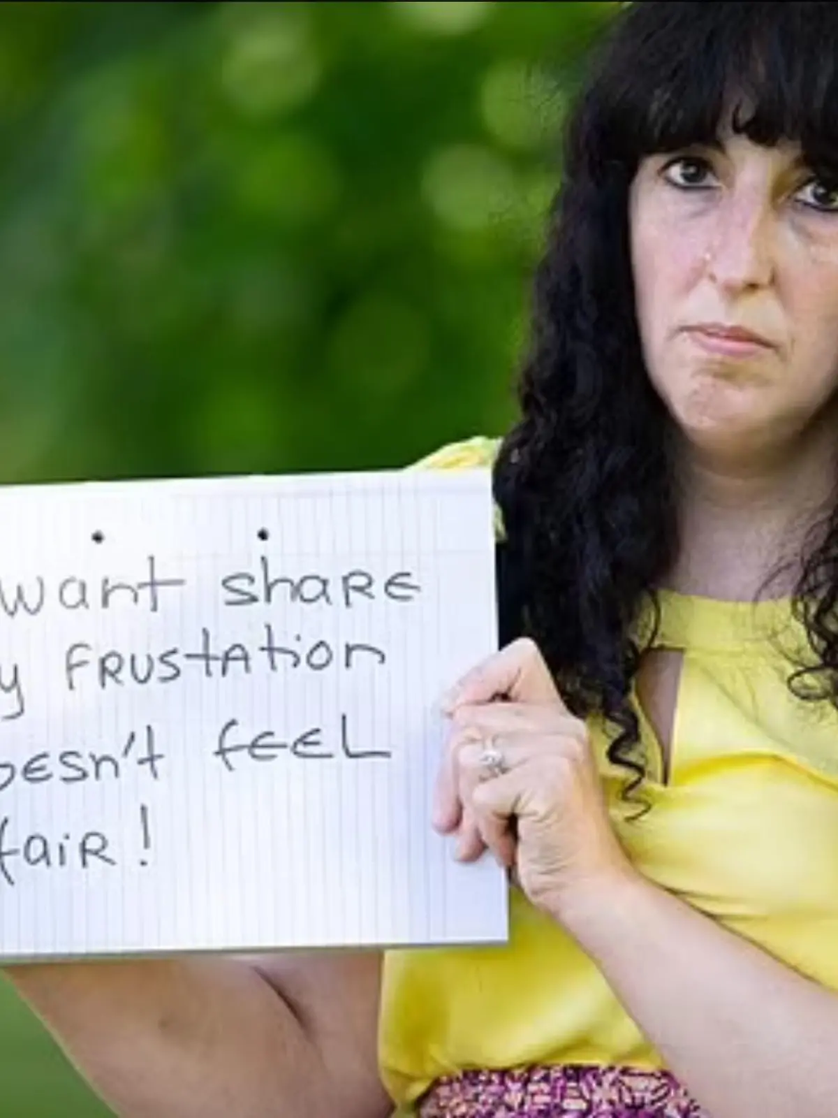 Sofia Gomes sagt über ihre Lage: "Ich will meine Frustration teilen. Es ist nicht fair".