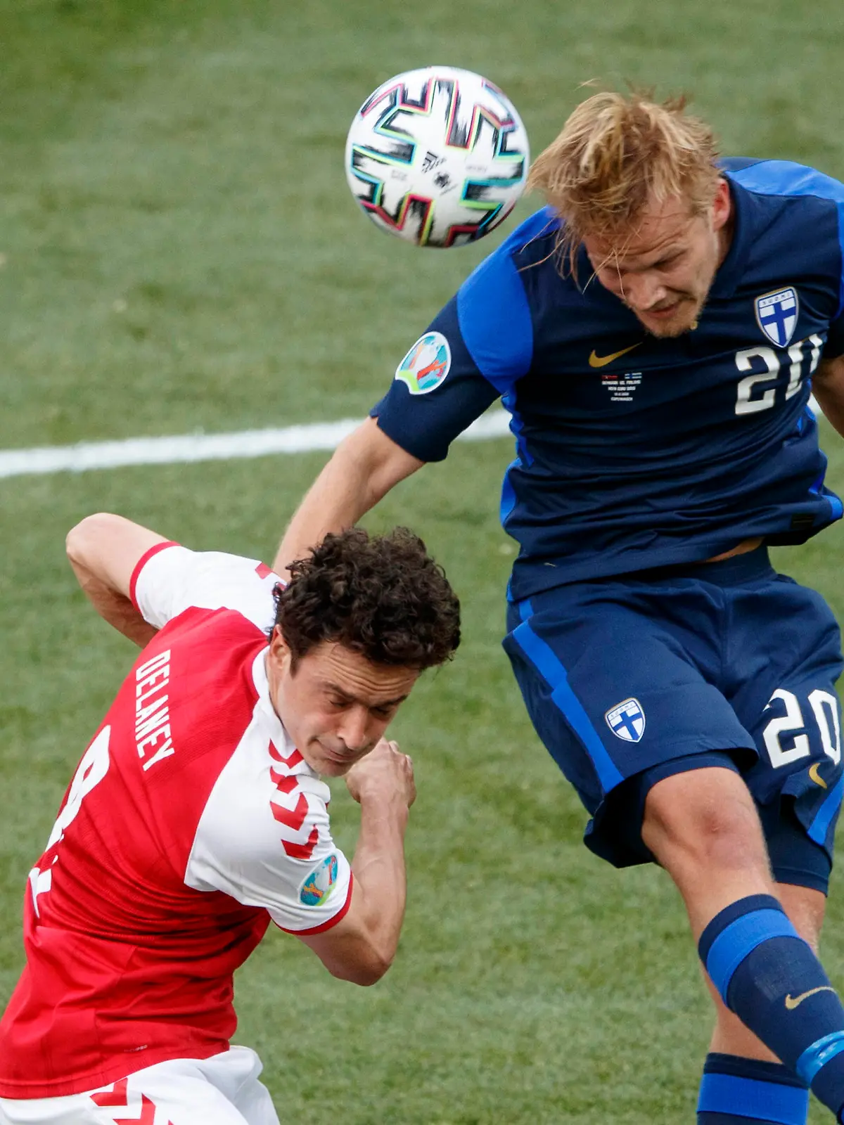 Joel Pohjanpalo köpft Finnland zum Sieg