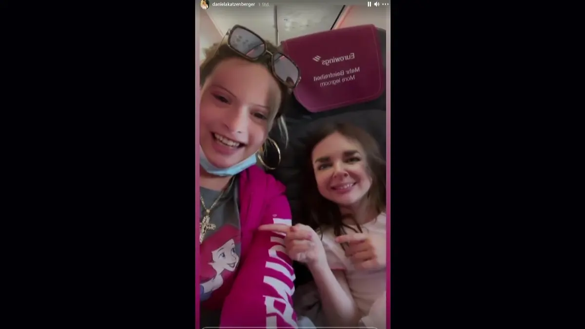 Daniela Katzenberger und Töchterchen Sophia kriegen sich nicht mehr ein: Dieser Filter hat's wirklich in sich!