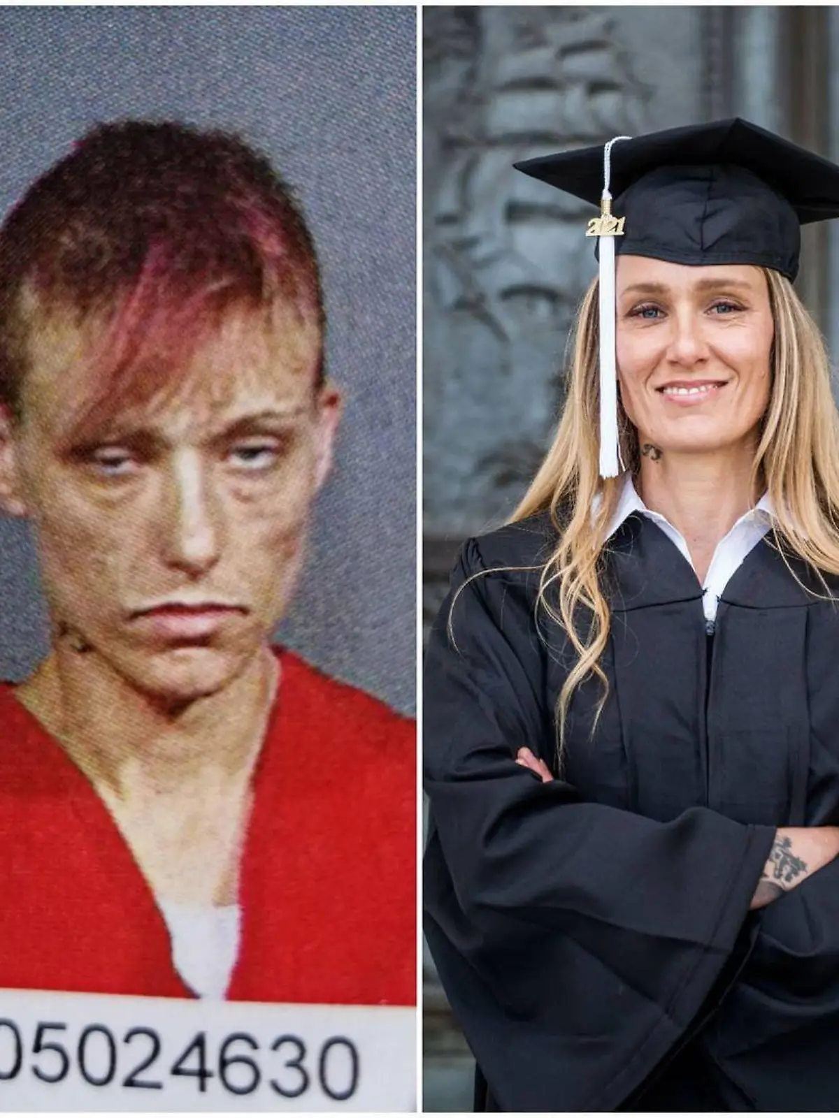 Ginny Burton war drogensüchtig und landete mehrmals im Gefängnis. Im Jahr 2021 schaffte sie einen hervorragenden College-Abschluss an der Universität von Washington.