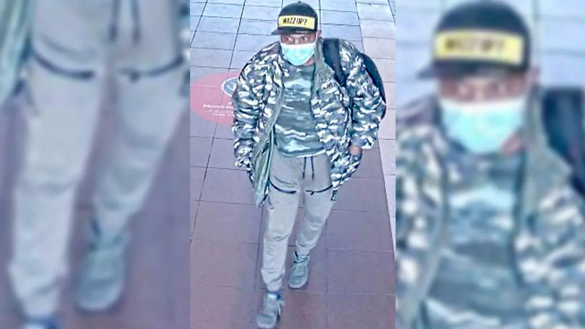 Dieser Mann soll mehrfach Frauen sexuell belästigt haben. Mit den Fotos fahndet die Polizei nun öffentlich nach ihm.