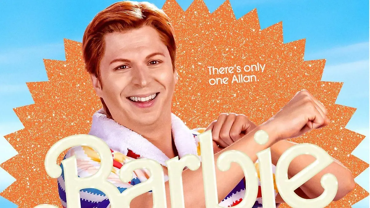 Plakat des neuen "Barbie"-Films mit Michael Cera als Allan.
