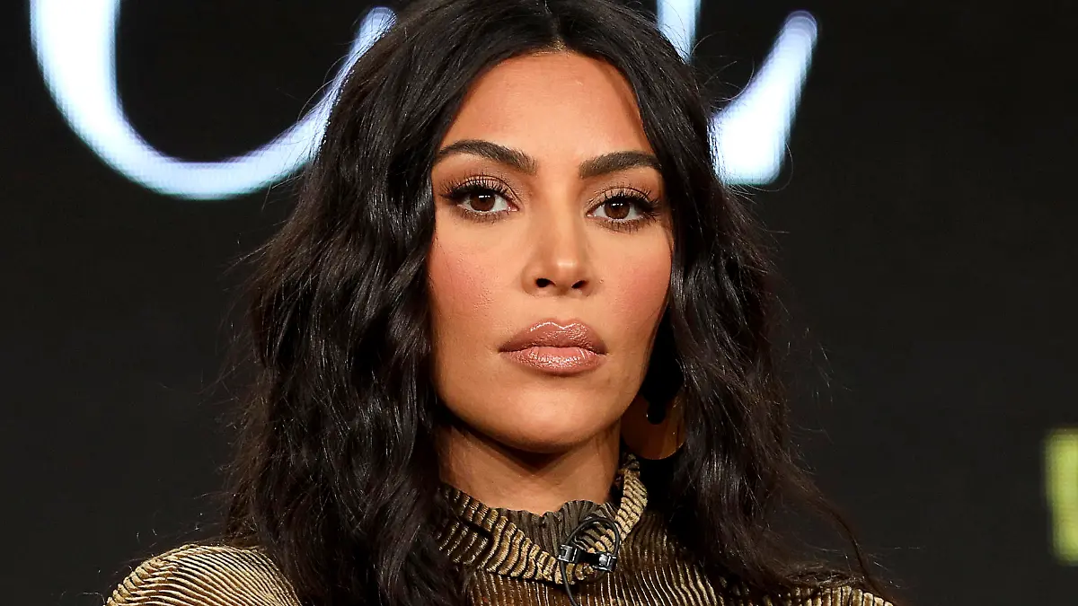 FILE - In this Saturday, Jan. 18, 2020 file photo, Kim Kardashian West speaks at the "Kim Kardashian West: The Justice Project" panel during the Oxygen TCA 2020 Winter Press Tour at the Langham Huntington, in Pasadena, Calif.  Celebrities including Kim Kardashian West, Katy Perry and Leonardo DiCaprio are taking part in a 24-hour “freeze” Wednesday, Sept. 16, 2020 on Instagram to protest against the failure of the social media platform's parent company, Facebook, to tackle misinformation and hateful content. (Photo by Willy Sanjuan/Invision/AP, File)