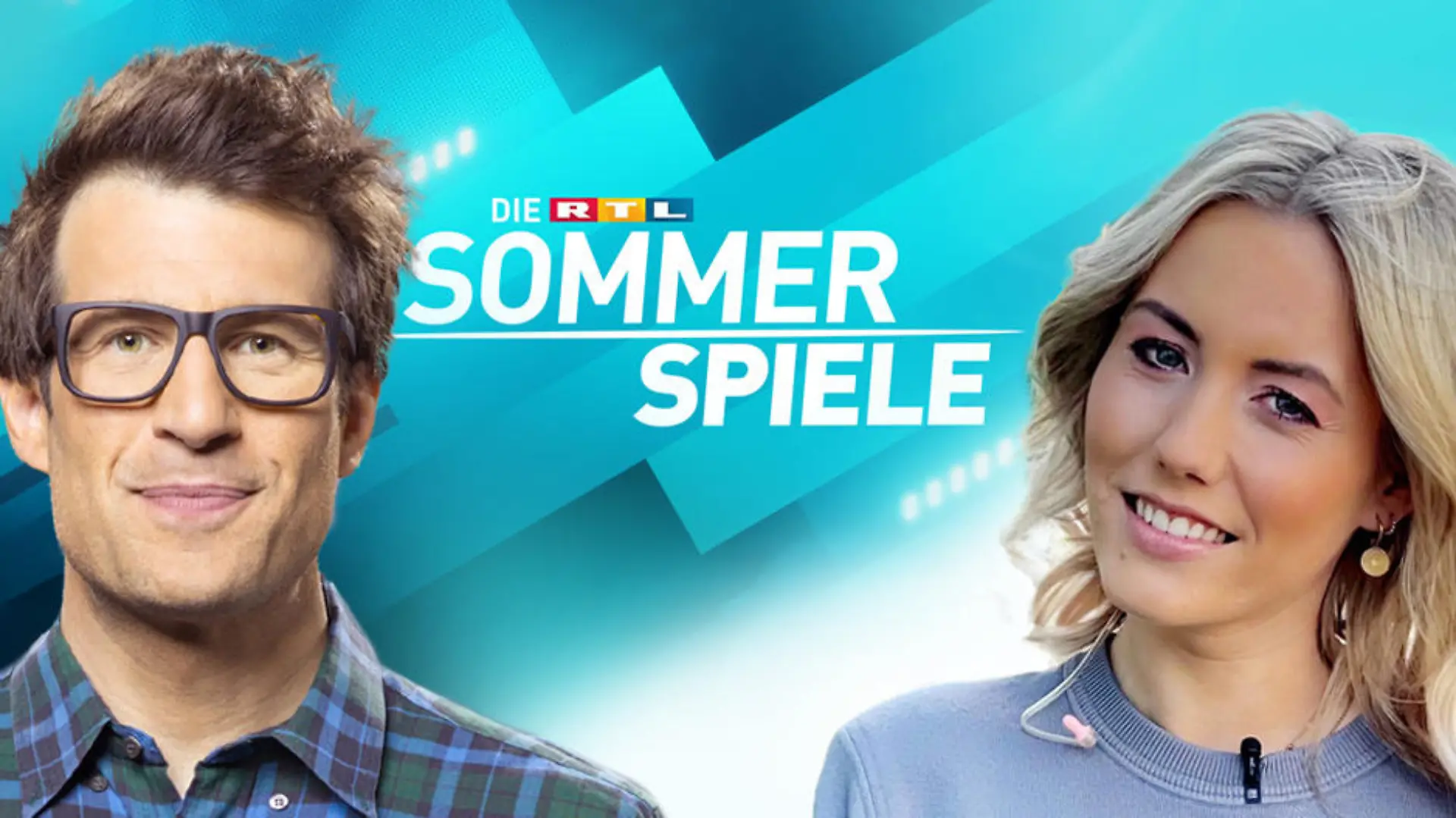 Daniel Hartwich und Laura Papendick moderieren "Die RTL Sommerspiele" im Sommer 2021 bei RTL.
