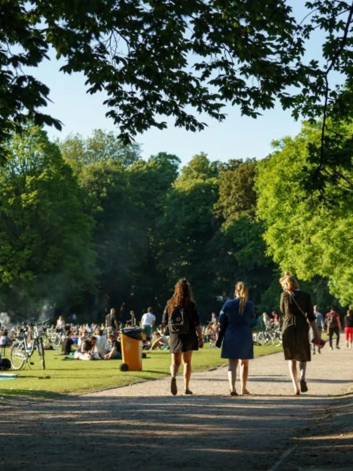 Sonnenschein im Schrevenpark